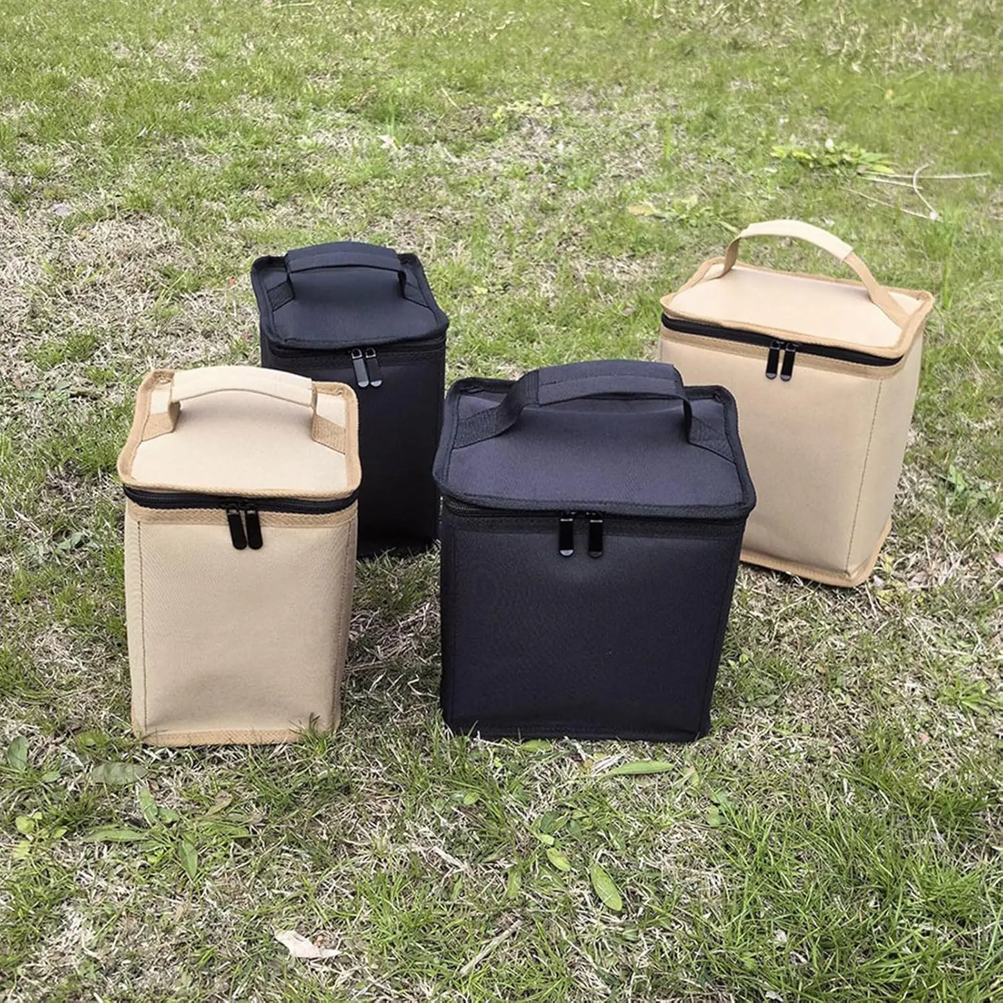 Camping Tanks Storage Bag – Portable Fuel Cylinder Protective Case & Camp Light Carrying Bag