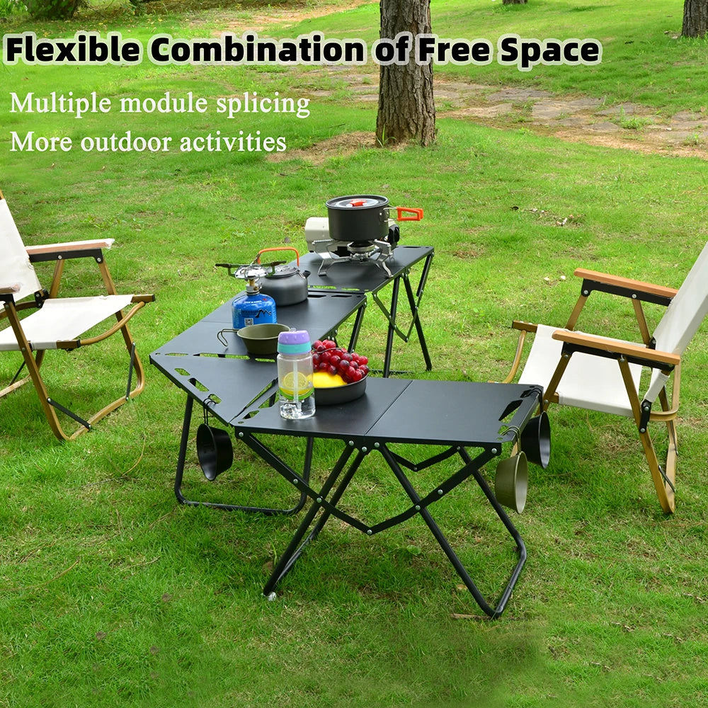 Portable Picnic & Beach Table – Foldable Design for Camping and Outdoor Fun