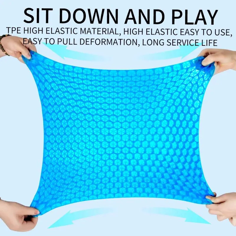 Gel Seat Cushion – Breathable Honeycomb Design for Pressure Relief & Comfort