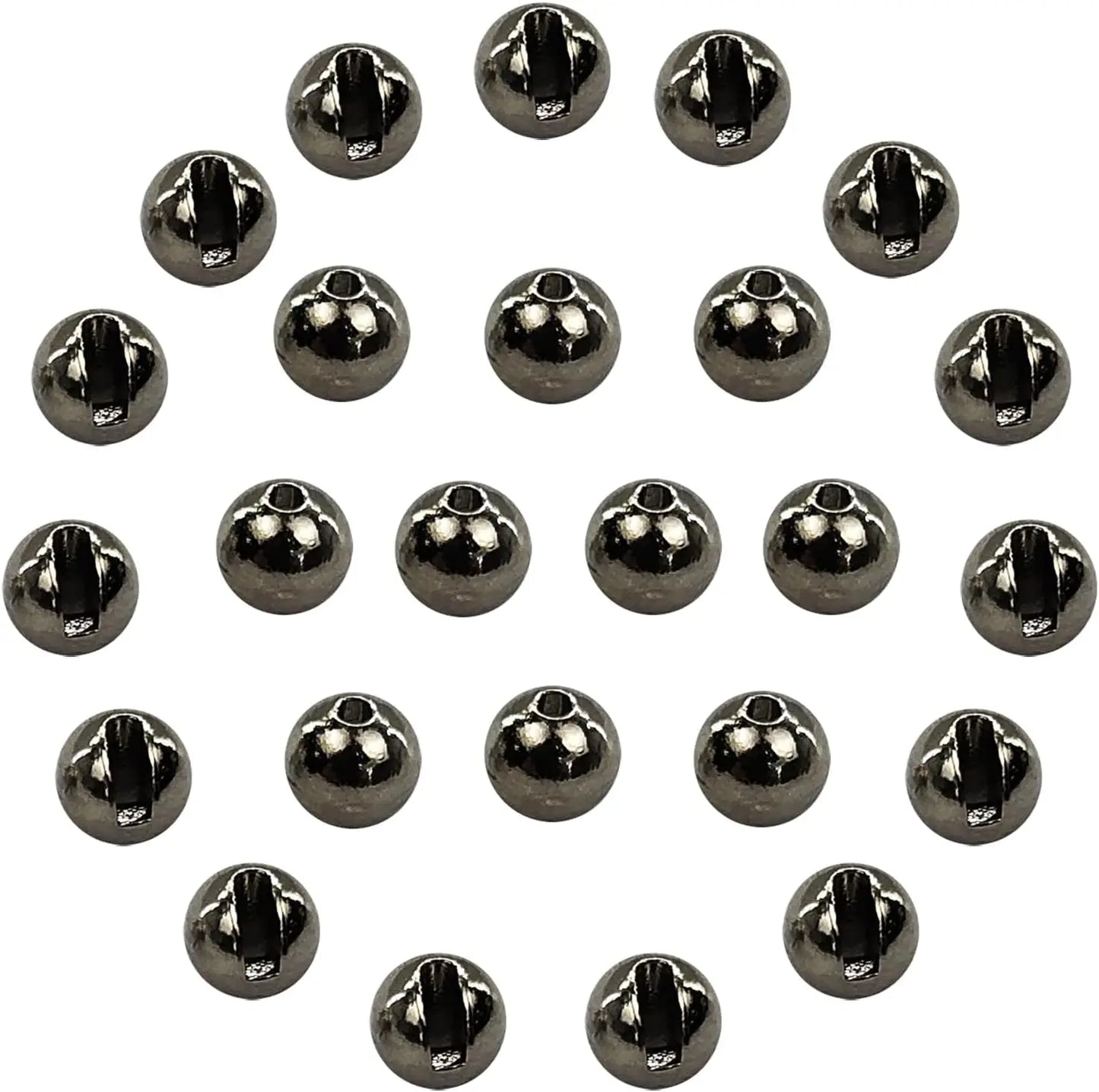 Eupheng 25PC Fly Tying Bead Balls – Nymph Fly Fishing Materials (2.5mm / 3.0mm / 3.5mm / 4.0mm)