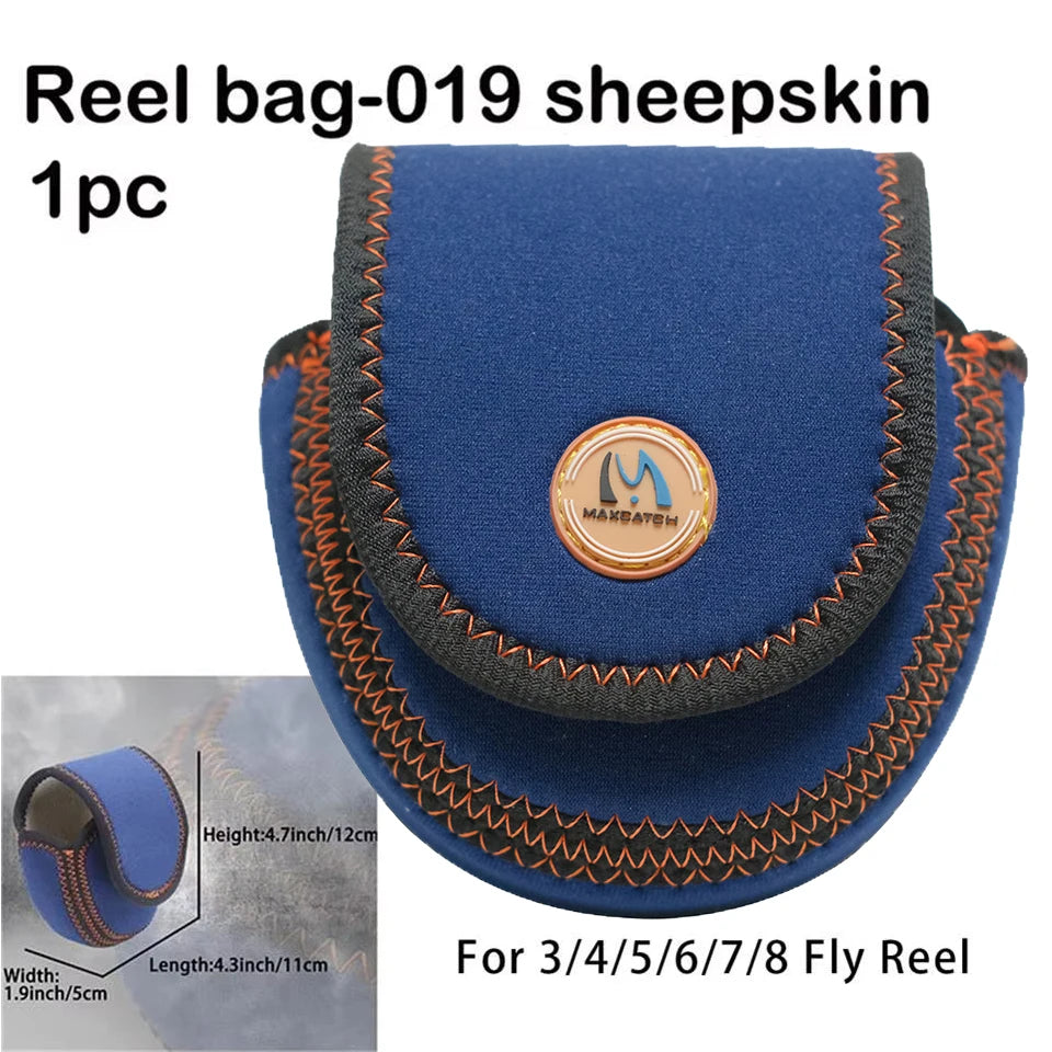 Maximumcatch Neoprene Fly Reel Bag – Protective Pouch for 3–8WT Fly Reels