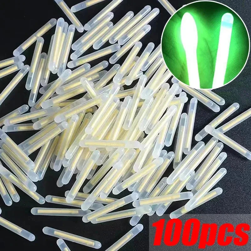 BRAVMACK Fluorescent Fishing Rod Lights – 50/100PCS
