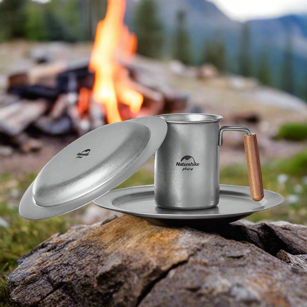 Naturehike Outdoor Stainless Steel Tableware