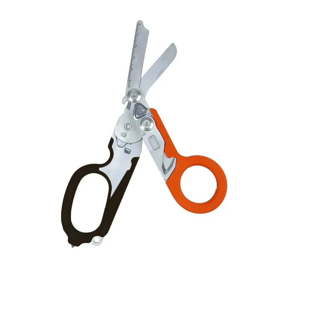 Raptor Emergency Response Shears – Multifunctional Scissors with Strap Cutter, Glass Breaker & Holster