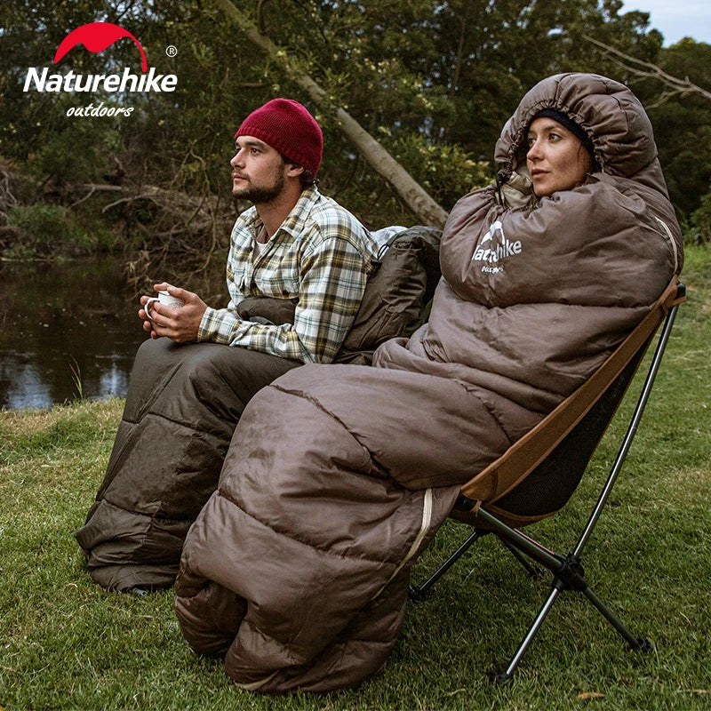 ❄️ Naturehike Ultralight Winter Cotton Sleeping Bag – Spliceable Double Sleeping Bag for Cold Weather Camping