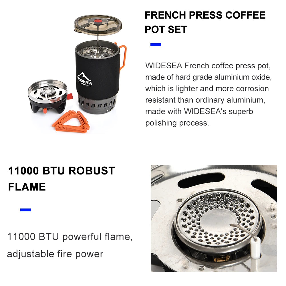 Camping Cooking System & Cookware Set