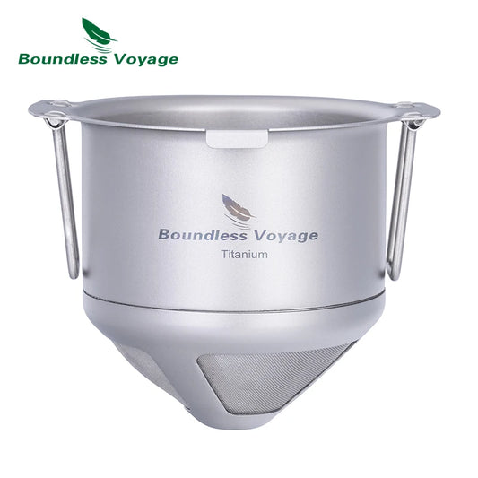 Boundless Voyage Titanium Reusable Coffee Filter – Ti6002P