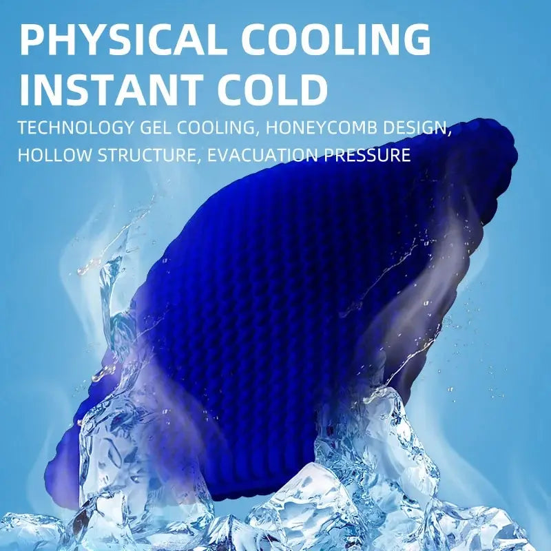 Gel Seat Cushion – Breathable Honeycomb Design for Pressure Relief & Comfort