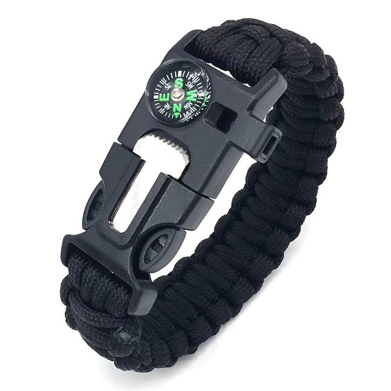 Emergency Survival Bracelet ? Compact Multi?Tool for Outdoor Preparedness